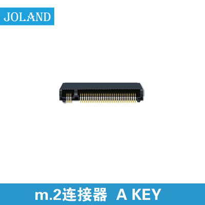 m.2连接器NGFF插槽A B E M key主板插槽网卡ssd用m2连接器