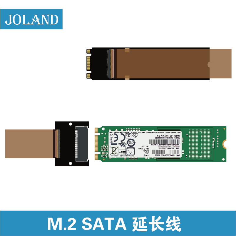 M.2SATA延长线Bkey ssd外接NGFF固态硬盘延长线2240/2280 电脑硬件/显示器/电脑周边 连接线/航插线/连接器/转换器 原图主图