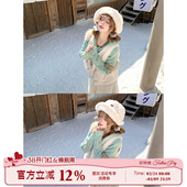 叠穿毛绒软糯背心 韩系甜美风白色马甲外套女冬季 织物猪 森氧絮语