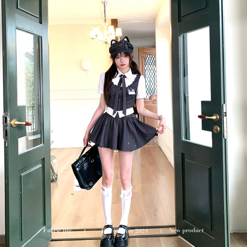 学院风JK制服套装女夏季
