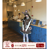 日杂甜美风小飞袖 织物猪 可可信笺 背心裙女小个子可爱减龄短裙子