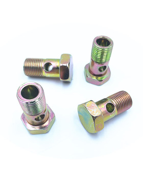 直销液压空心螺丝机油柴油过油螺栓M6 8 10 12 14 18回油管铰接