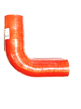 硅胶橡胶管夹布增压器弯管红色橡胶管90度直角弯头水管空气管接头