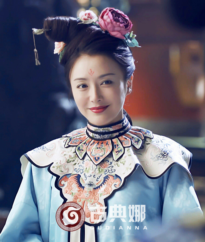 古典娜品牌古装新款影视剧延禧攻略富察皇后跳舞古装洛神赋服装