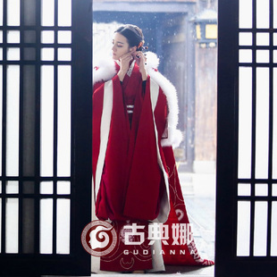 古典娜品牌古装新款汉朝服装秦时丽人明月心丽姬古装服装迪丽热巴