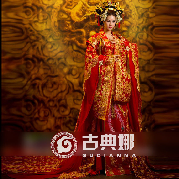 新款主题古装服装写真服装古典唐朝皇后娥姬影楼摄影古装服装