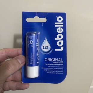 进口代购德国Labello 专业护唇无色无味晒后修复保湿亮泽滋润唇膏