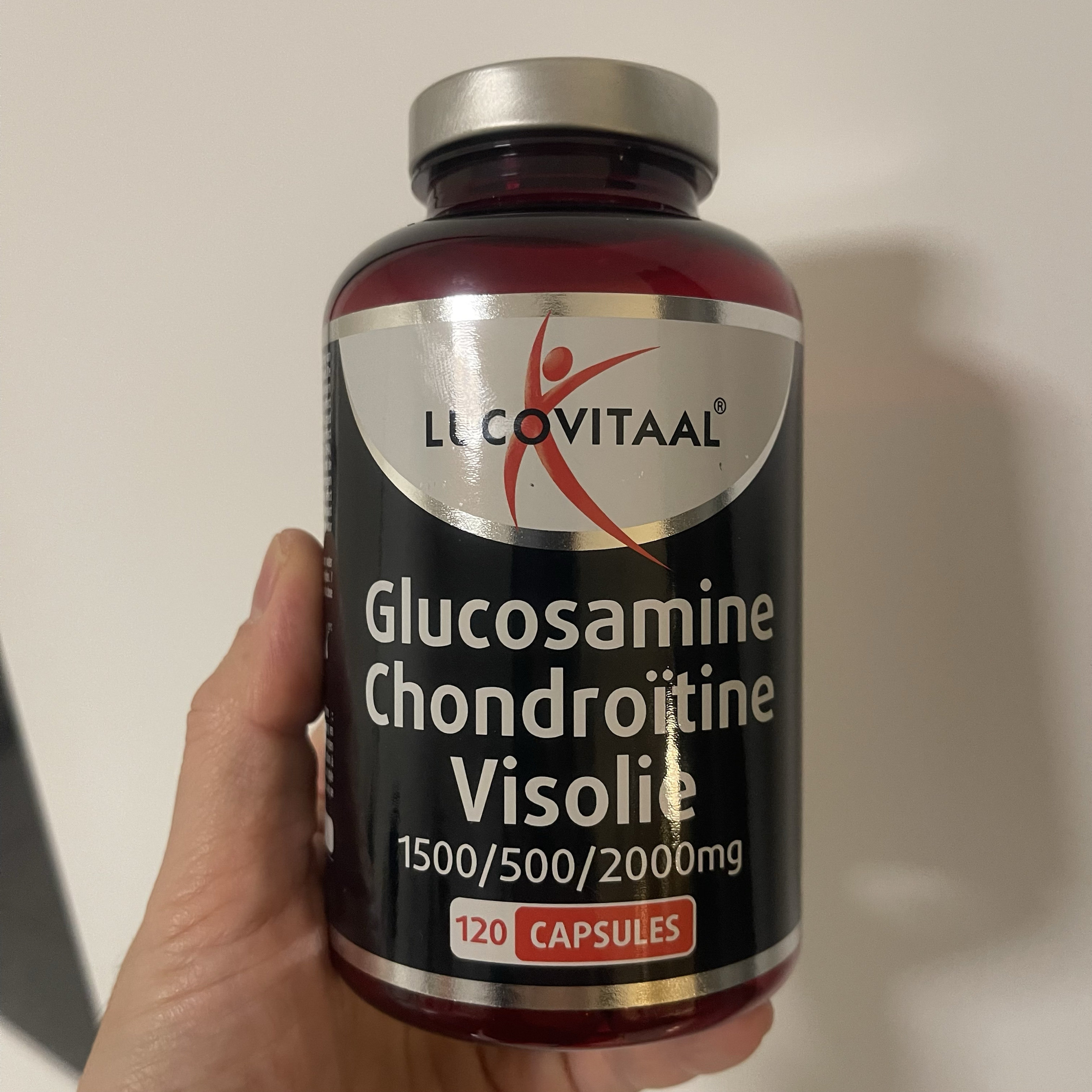 荷兰花园店采购原装卢克维他氨基葡萄糖维骨力软骨素深海鱼油胶囊