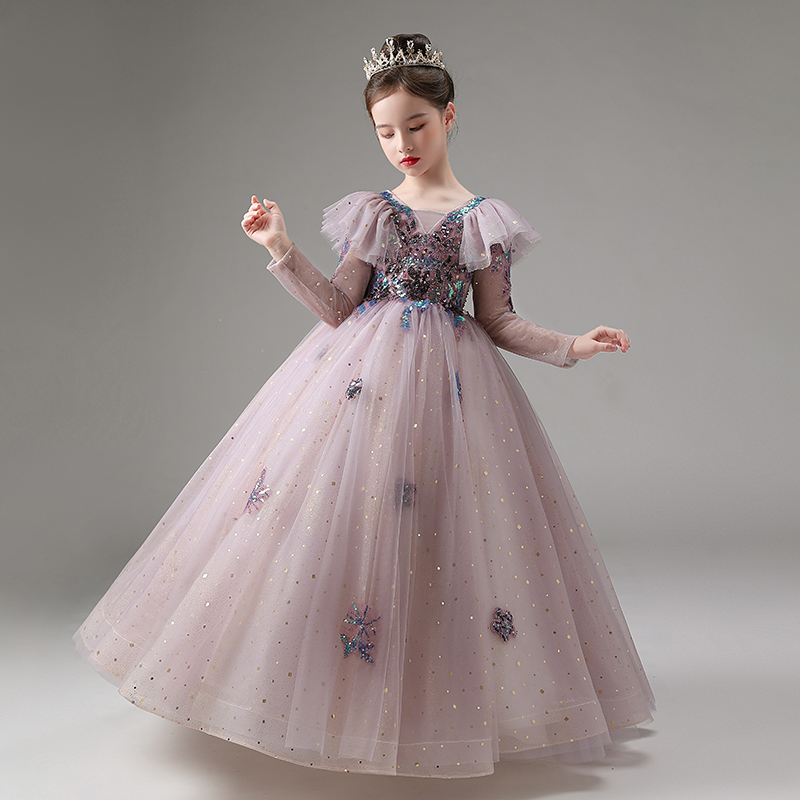 酷馨妮晚礼服女童高端演出公主裙