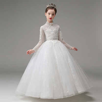 酷馨妮晚礼服女童高端花童公主裙