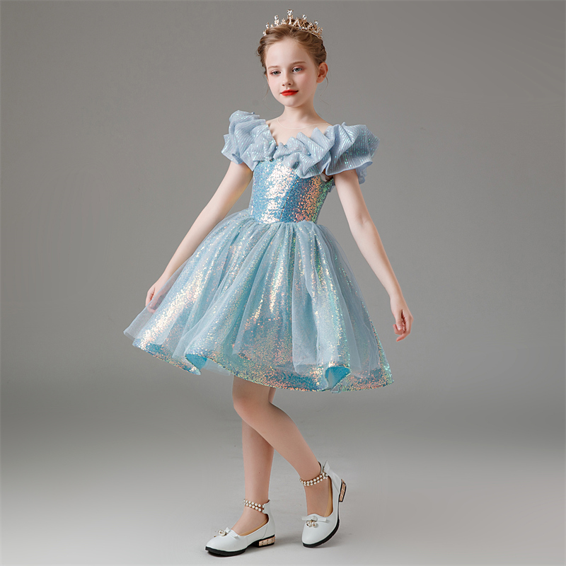 酷馨妮晚礼服女童高端公主裙