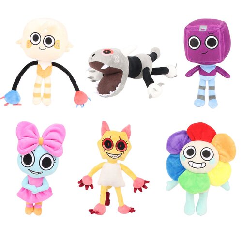 跨境新品Dandy's World Plush Scraps丹迪的世界游戏周边毛绒玩