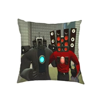 Туалетная подушка 02 [Двойная бархат ткани, 45*45]