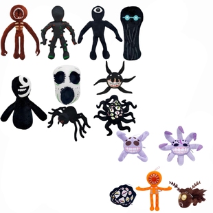 doors roblox Figure毛绒玩具逃离大门公仔怪物娃娃搞怪礼物 玩偶