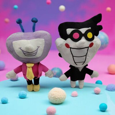 跨境新款DELTARUNE Deltarune Spamton Plush三角符文毛绒玩具