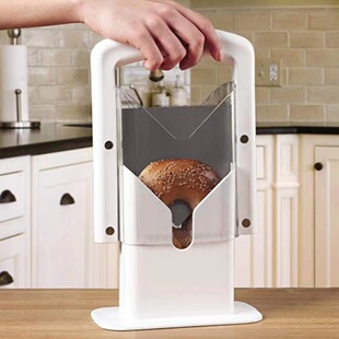 百吉饼切片器 Bagel Guillotine Slicer 厨房工具 面包切片器