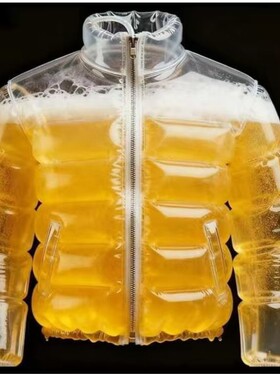 Transparent Beer-Filled Jacket for Pools啤酒夹克透明啤酒夹克