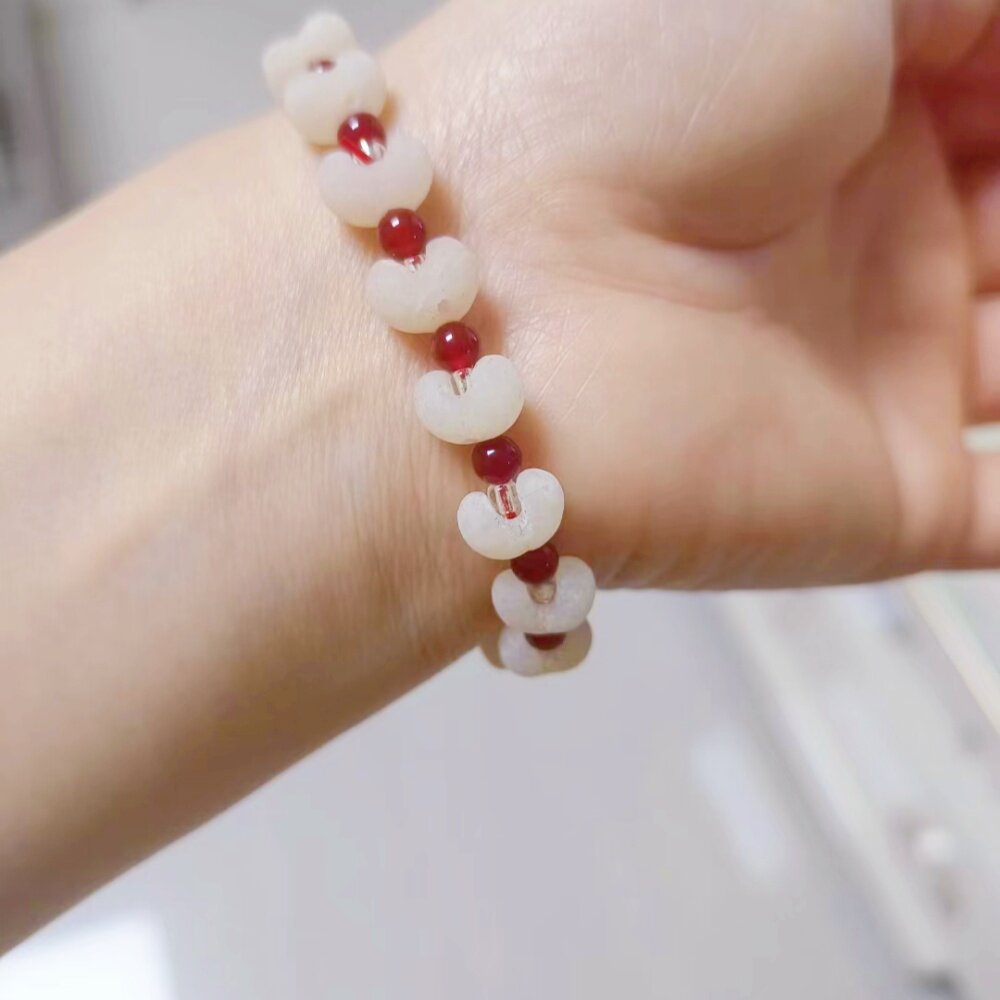 金佛草菩提手串棕榈果陈籽新籽手工打磨抛光已打孔可做108手串