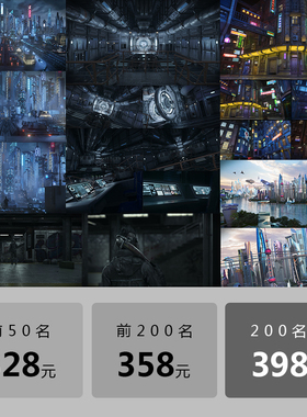 C4D原创场景工程源文件 3d模型设计素材 octane贴图材质灯光渲染