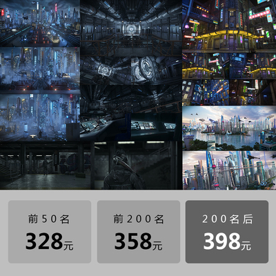 C4D原创场景工程源文件 3d模型设计素材 octane贴图材质灯光渲染