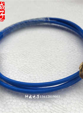 SMA母转C5公FFA.00.250单芯同轴插头蓝色镀银射频连接线C5/BNC-JK