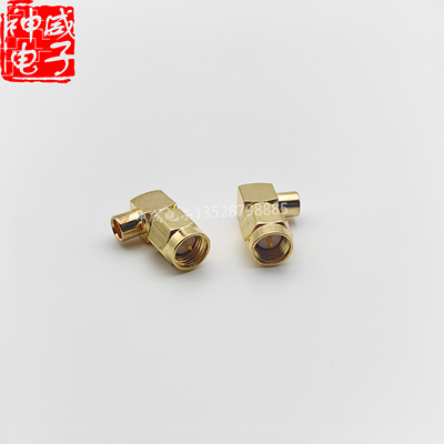 SMA-JWB3 公弯头 DC-6G 匹配KTR086 141/RG405 402等 射频连接器