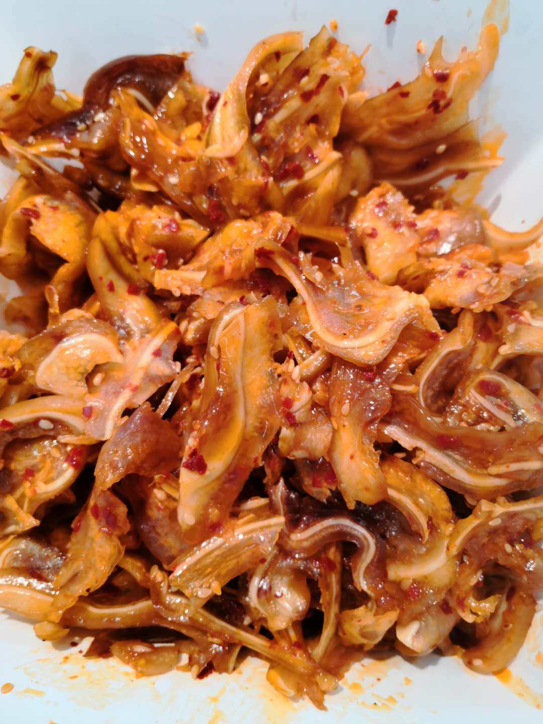 喜旺红油耳丝熟食特色小吃250克即食耳朵