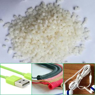 厂家直销 TPU挤出级线材原料90A本色雾面、亮面（卷线、直线）