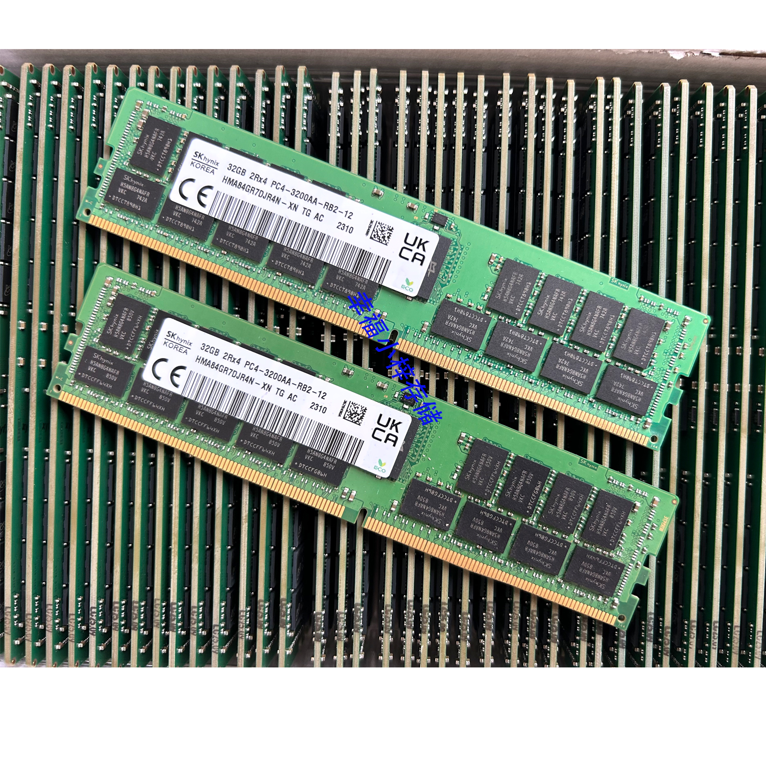 海力士现代32GB 2RX4 PC4-3200AA-R HMA84GR7DJR4N-XN 服务器内存