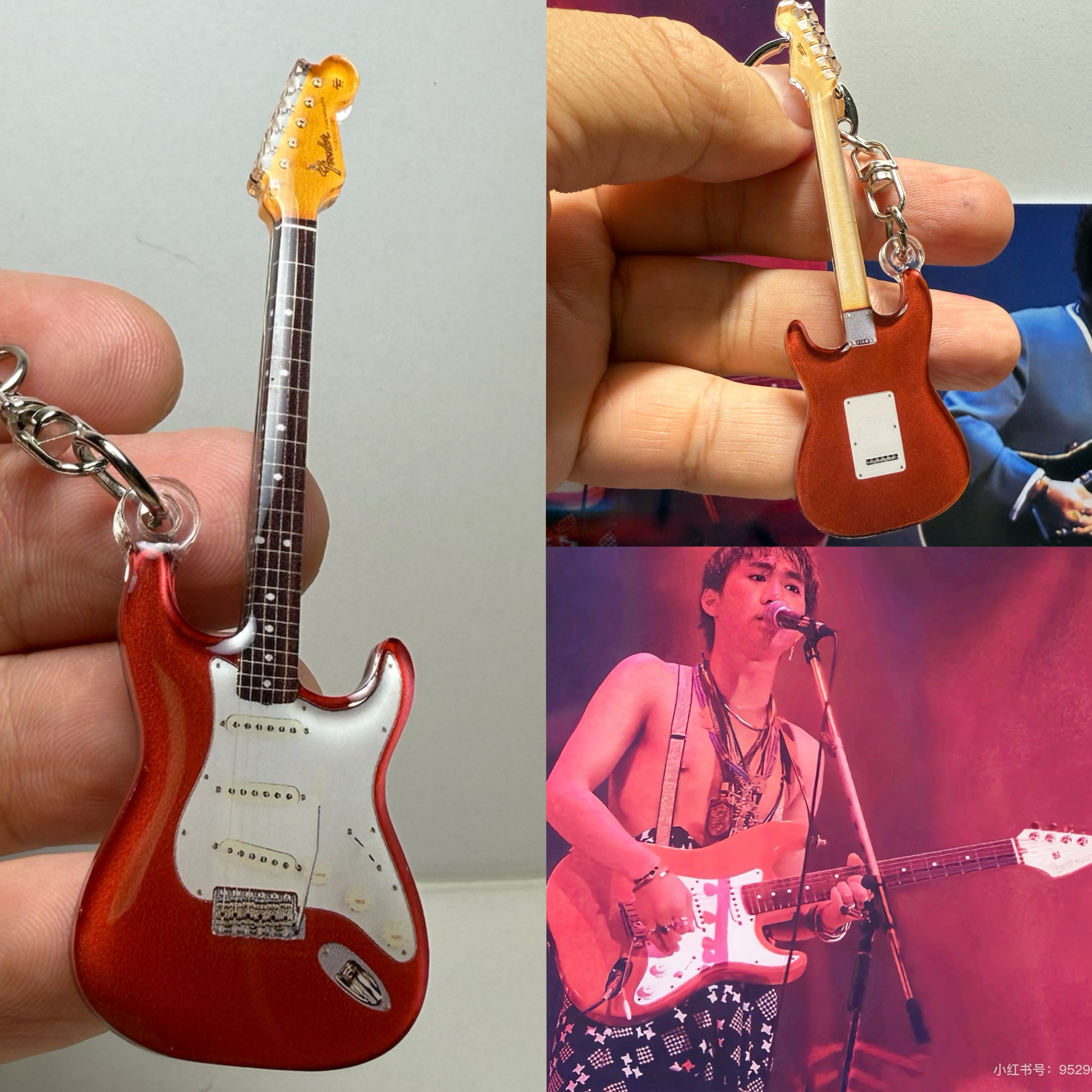 BEYOND 黄家驹 黄贯中同款吉他挂件 吉他摆件 支持批发定制