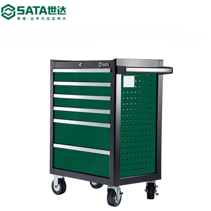 世达工具242件通用汽修机修工具车带工具汽车维修综合组套09932