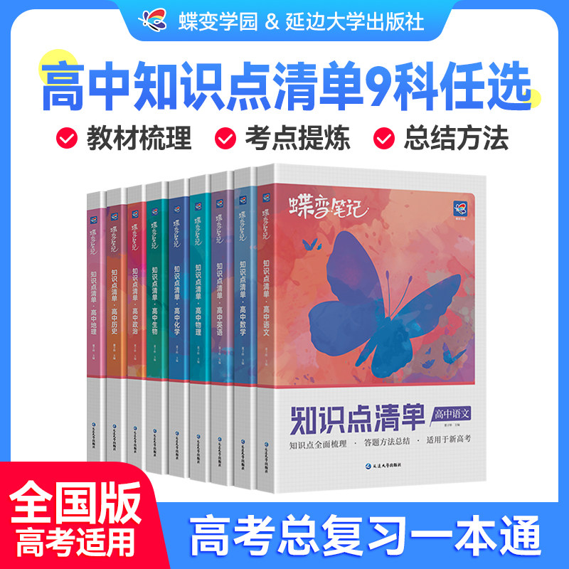 【官方正版】2027高中知识点清单图片