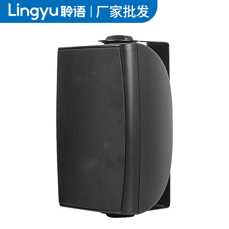 聆语TB5L无线蓝牙壁挂音响舞蹈室会议室店铺有源挂壁音箱喇叭