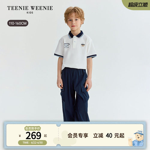 TeenieWeenieKidsPOLO领T恤衫