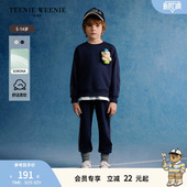 玩偶假两件索罗娜卫衣 舒适男童经典 TeenieWeenie Kids小熊童装
