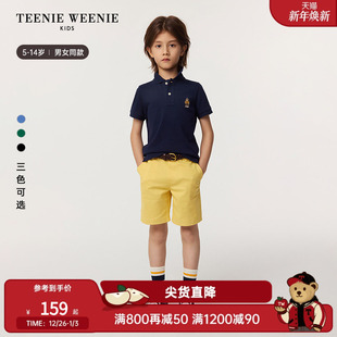 25年男女童短袖 Kids小熊童装 TeenieWeenie T恤打底衫 菁英POLO