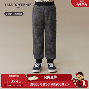 风肌理基础卫裤 TeenieWeenie 男女童时尚 25年新款 Kids小熊童装