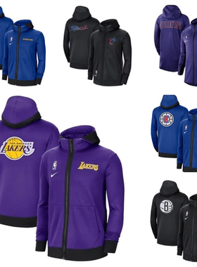 湖人勇士篮网队太阳热火76人黄蜂快船雄鹿独行侠出场服外套