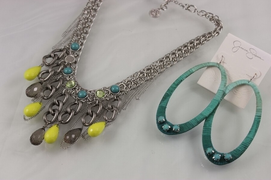 品牌欧美高级感项链耳环