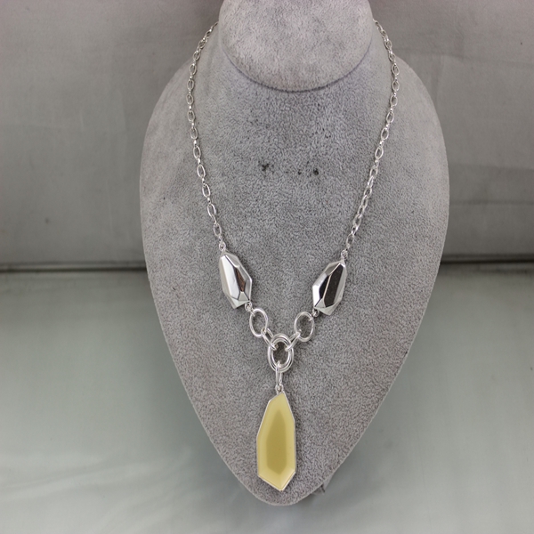 品牌精致锁骨链珐琅项链