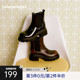 Toomanyshoes靴子秋冬新款 2件8折 公路旅行烟筒靴切尔西短靴