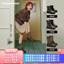 Toomanyshoes复古返场短靴厚底马丁靴 衣橱直播间 所有女生
