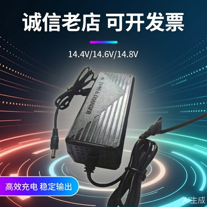 14.4V14.6V14.8V5A8A10A电源磷酸铁锂电池充电器三元锂电瓶3A4A - 实物图