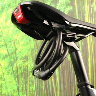 新款GIANT捷安特密码锁SECURITY系列防盗圈锁山地自行车钢缆圈锁