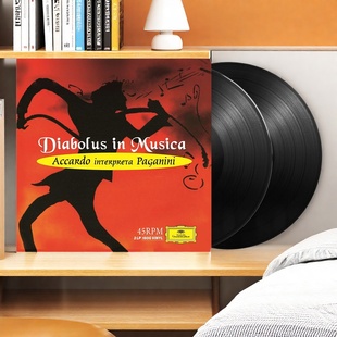 颤音 45转 帕格尼尼作品 2LP黑胶唱片 4844873 阿卡多 魔鬼