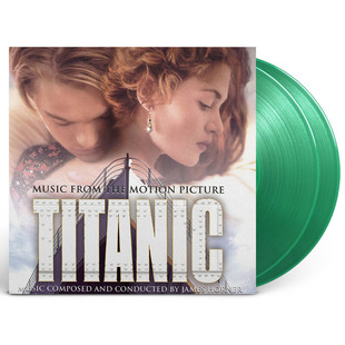 泰坦尼克号 限量带编号版 电影原声OST 绿胶 LP黑胶唱片 TITANIC