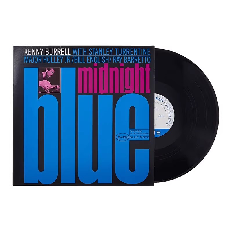 现货正版 Kenny Burrell Midnight Blue LP黑胶唱片 吉他爵士音乐