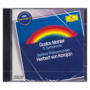 马勒 4474502 第五交响曲 CD唱片 古典音乐 卡拉扬 现货正版