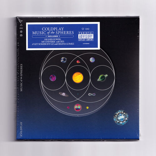 现货正版 酷玩乐队专辑 Coldplay Music Of The Spheres CD唱片