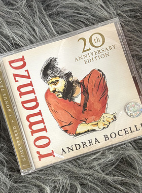 安德烈波切利 Andrea Bocelli ROMANZA CD 20周年纪念版 5724542